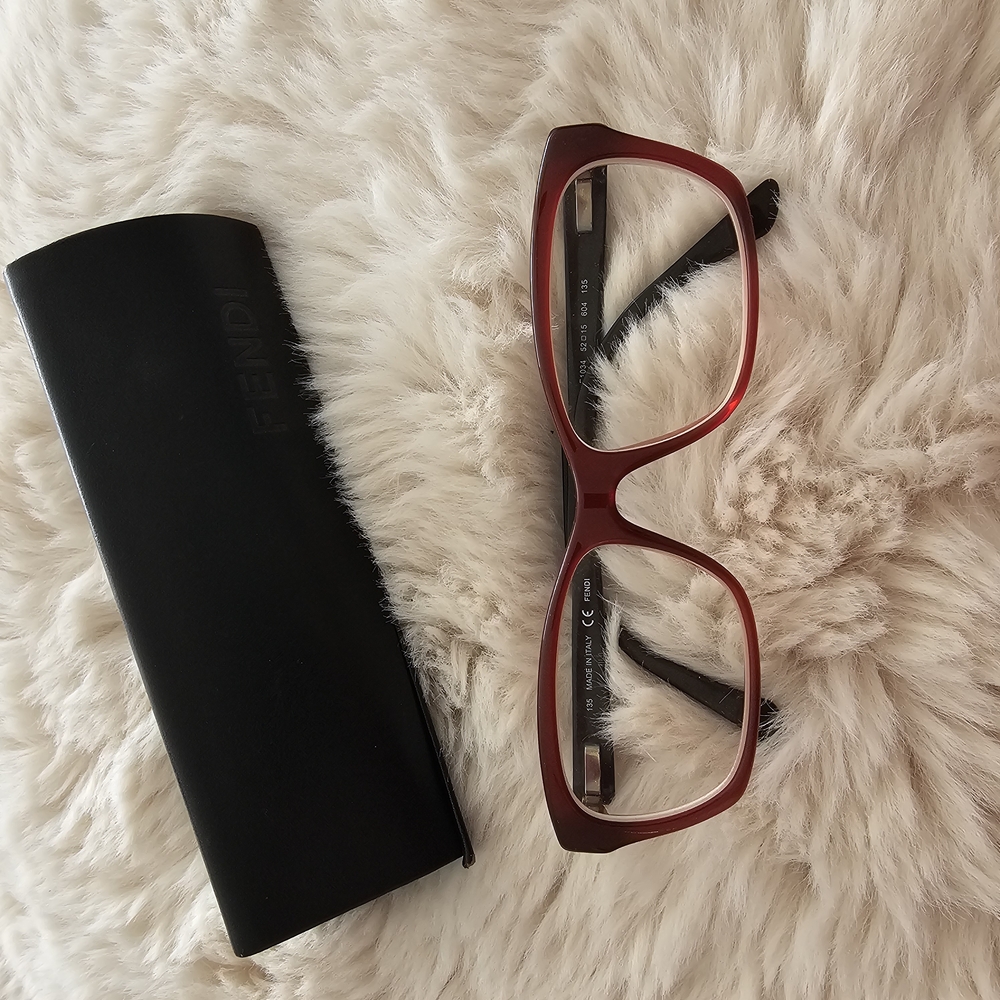 Fendi Red Women's Eyeglasses